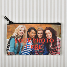 Brautjungfern Schmicktasche Reißverschluß Personalisieren 10,2 x 17,8 cm