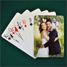 Hochzeitskartenspiel, Klassisch Grün