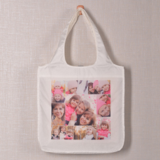 Neun Fotos Schnappschuss Shoppingtasche