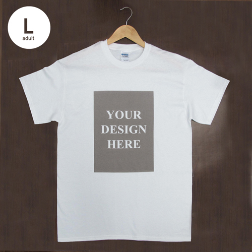 Weiß Liebe Treffer T-Shirt Hochformat Baumwolle Große Größe L Gestalten
