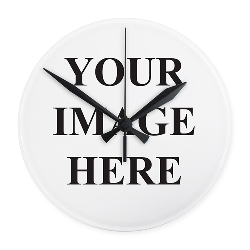Pflaume Wellen Wanduhr Selbst Gestalten