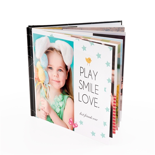 30,48 x 30,48 cm Personalisiertes Fotobuch layflat Bindung quadratisch