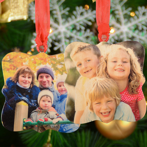 Personalisierter Neckischer Fotoschmuck Holz