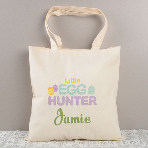 Kleine Eiersuche Baumwolle Budget Stofftasche Personalisieren