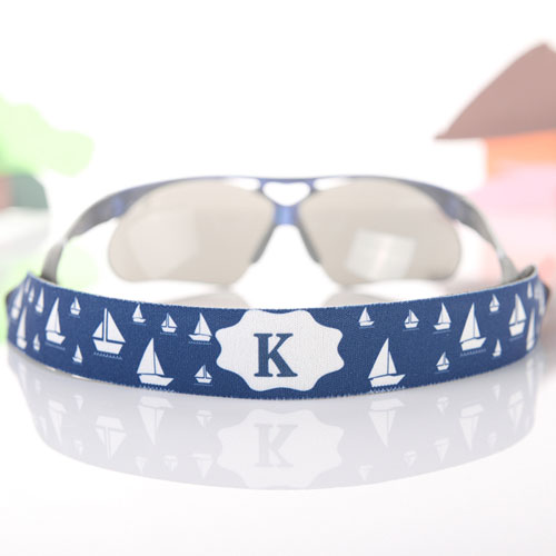 Navy Tourist Sonnenbrillenband Personalisieren