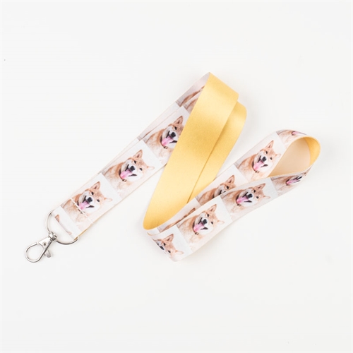 Schlüsselband Gestalten ohne Schließe 25 mm breit Lanyard Personalisieren