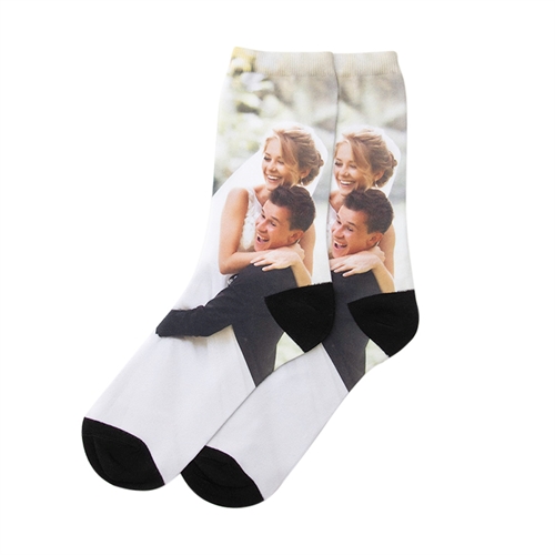 Socken selbst gestalten und voll bedruckt personalisieren Größe M Medium - Mehr als Alltag