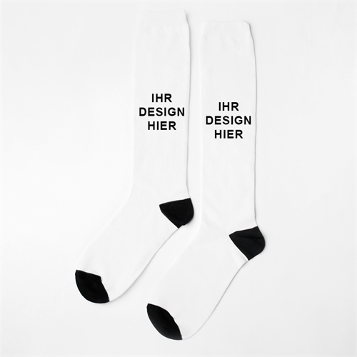 Dein Design unisex Kniestrümpfe, Größe S, Klein
