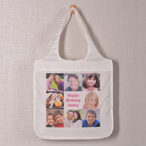 Acht Fotos Shoppingtasche Klassisch