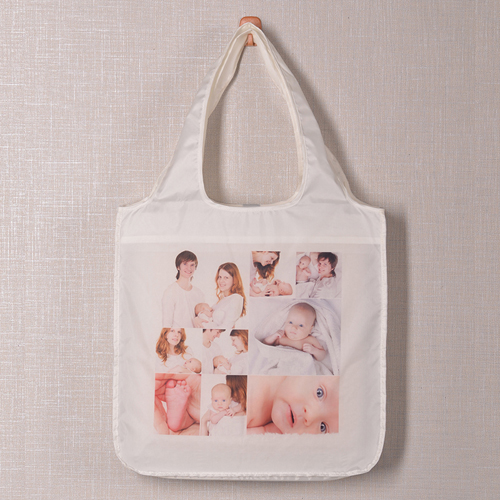 Neun Fotos Shoppingtasche Klassisch