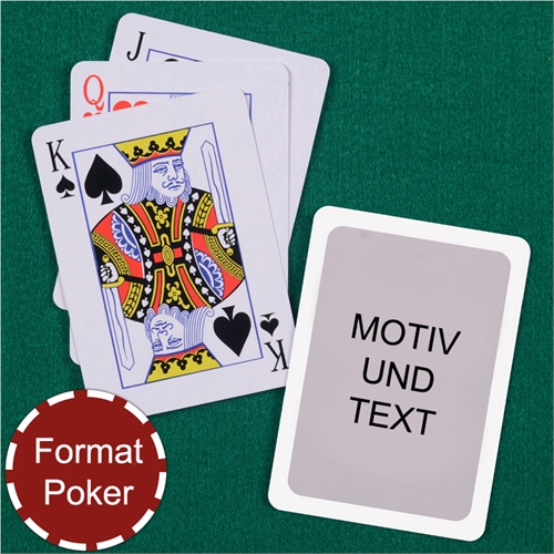 Poker Spielkarten Standard Rot
