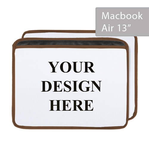 Personalized Ultra-plush Padded MacBook Air 13 Sleeve, Landscape
