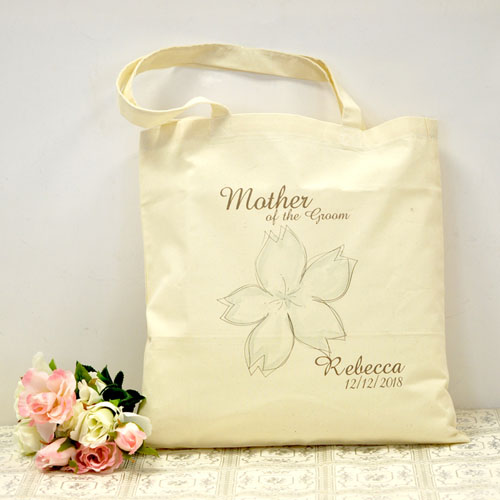 Blumenstrauß Kirsch Personalisierte Stofftasche Budget